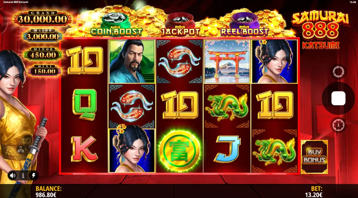 Samurai 888 Katsumi Slot